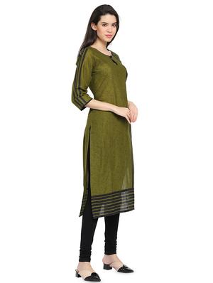 floral print straight kurta - 16704271 - Standard Image - 2