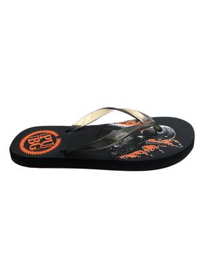 black rubber toe separator flip flops - 16704282 - Standard Image - 3