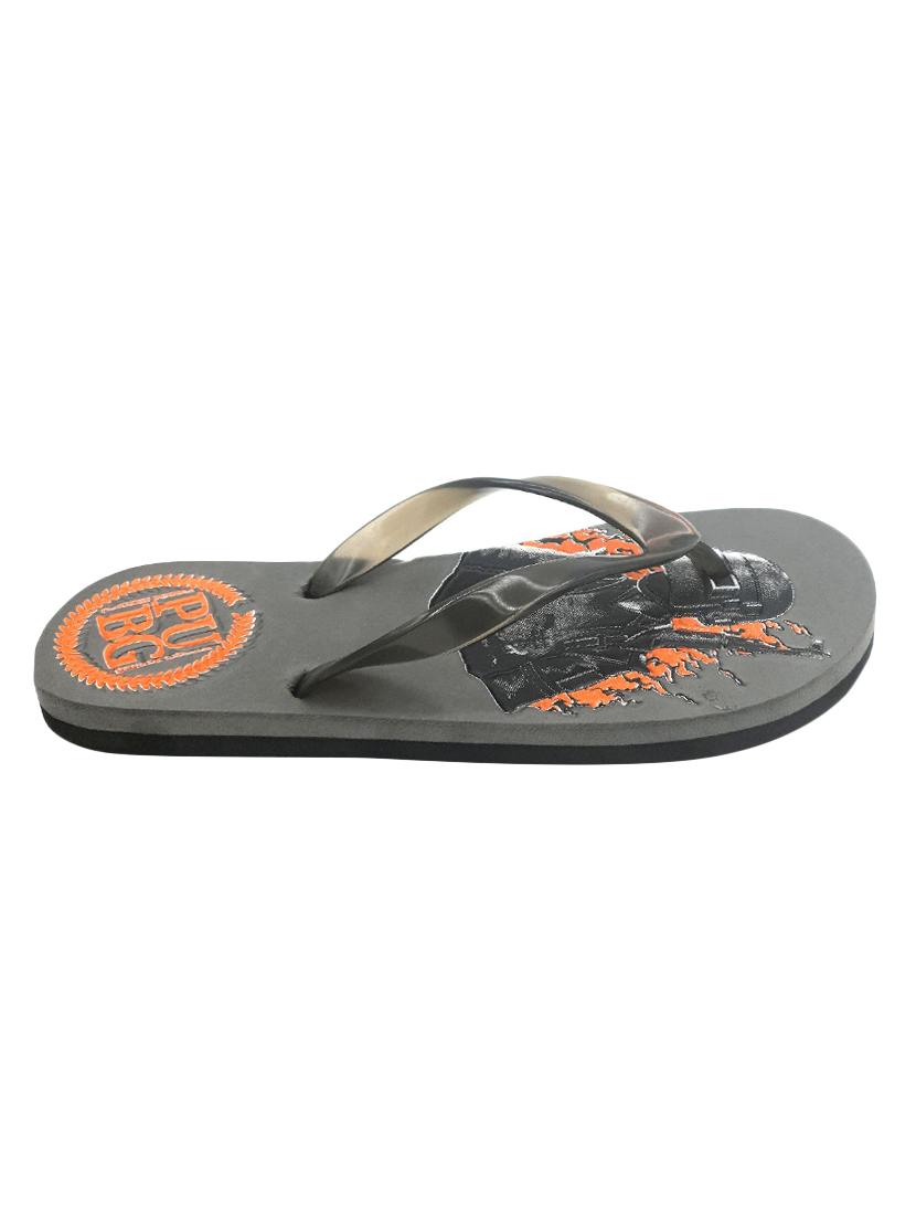 grey rubber toe separator flip flops - 16704283 - Zoom Image - 2