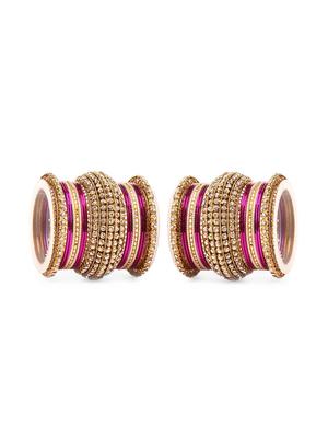 purple gold tone metal bangle - 16704286 - Standard Image - 2