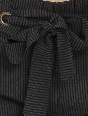 tie up waist wide leg trouser - 16704329 - Standard Image - 5