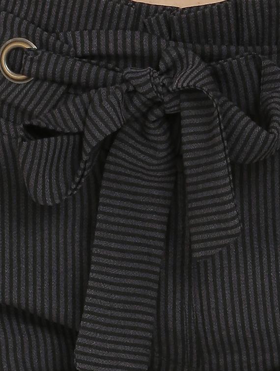 tie up waist wide leg trouser - 16704329 - Zoom Image - 5
