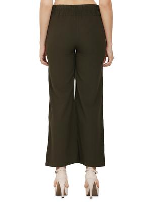 tie front striped wide leg trouser - 16704343 - Standard Image - 3