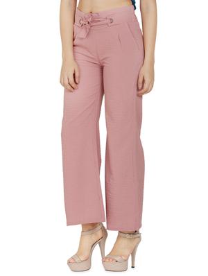 tie front striped wide leg trouser - 16704344 - Standard Image - 2