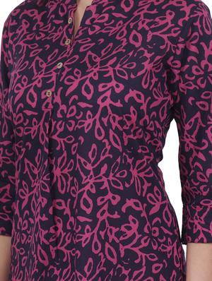 printed straight kurta - 16704370 - Standard Image - 4