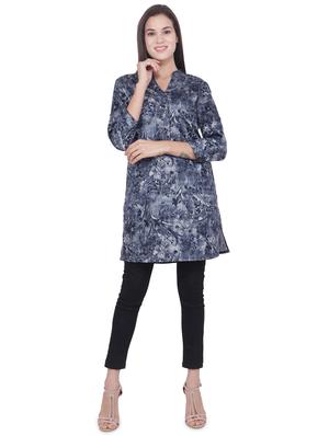 printed straight kurti - 16704375 - Standard Image - 4