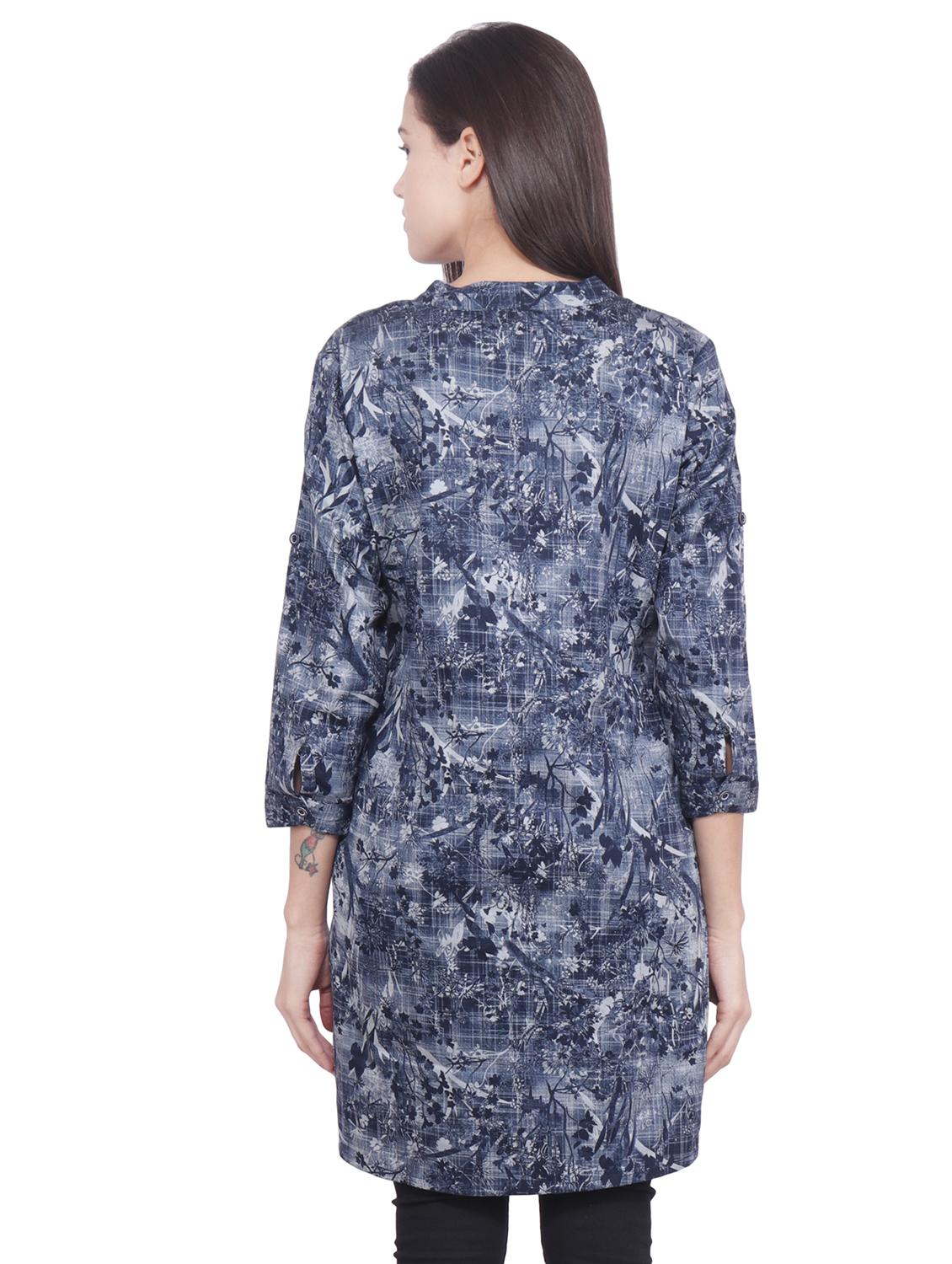 printed straight kurti - 16704375 - Zoom Image - 3
