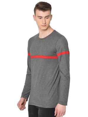 grey striped t-shirt - 16704423 - Standard Image - 2