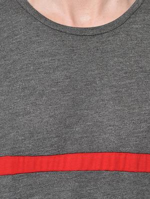 grey striped t-shirt - 16704423 - Standard Image - 4