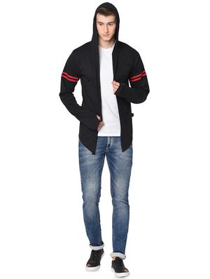 black solid thumb hole shrug - 16704430 - Standard Image - 5