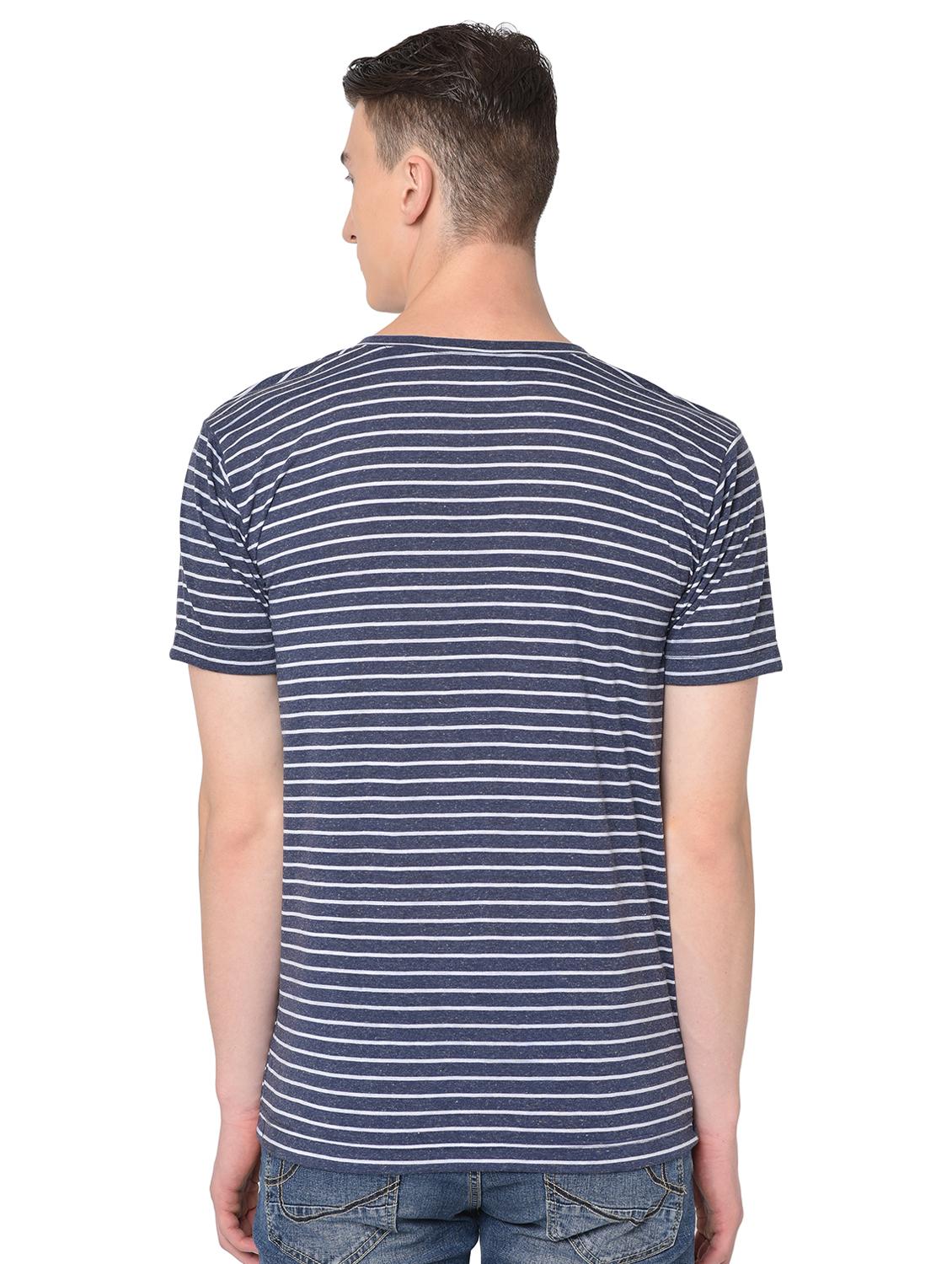 blue striped t-shirt - 16704433 - Zoom Image - 3