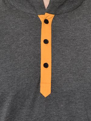 grey solid t-shirt - 16704449 - Standard Image - 4