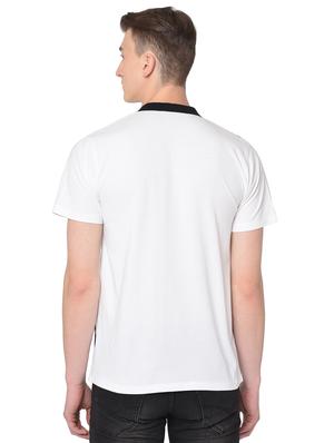 white taped t-shirt - 16704451 - Standard Image - 3