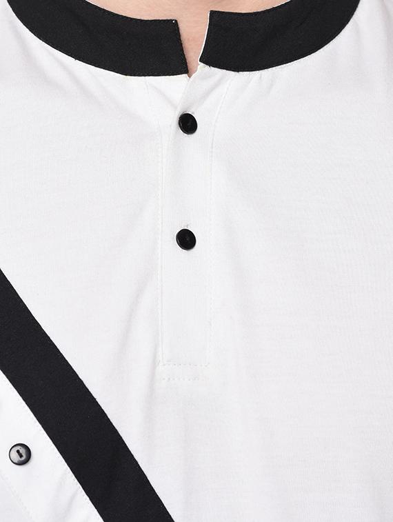white taped t-shirt - 16704451 - Zoom Image - 4
