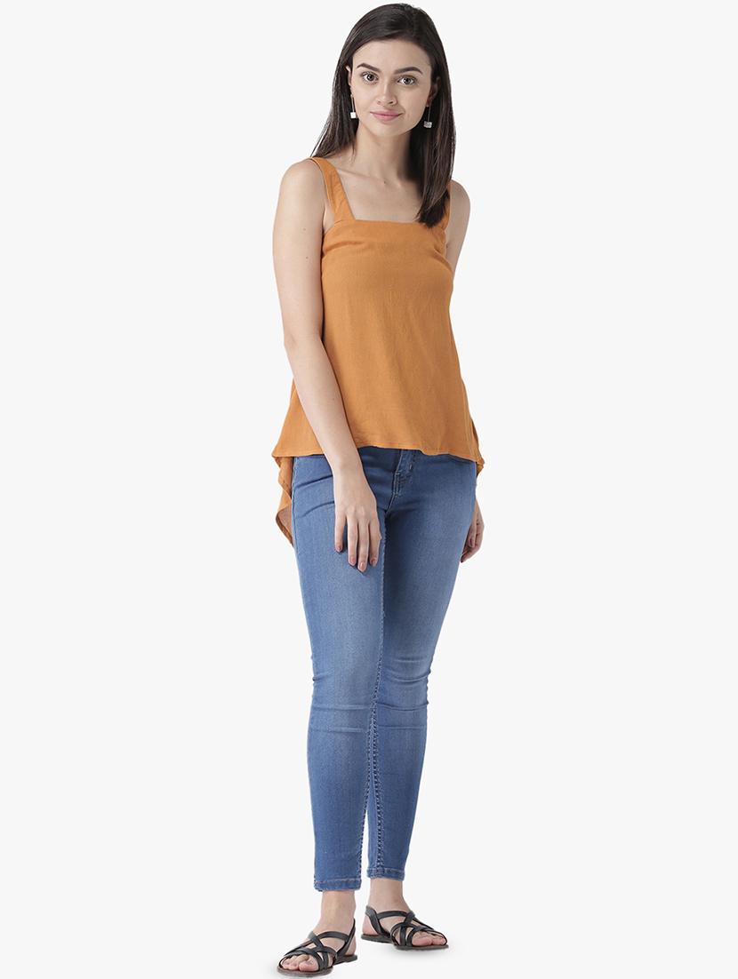 square neck solid high low top - 16704478 - Zoom Image - 4