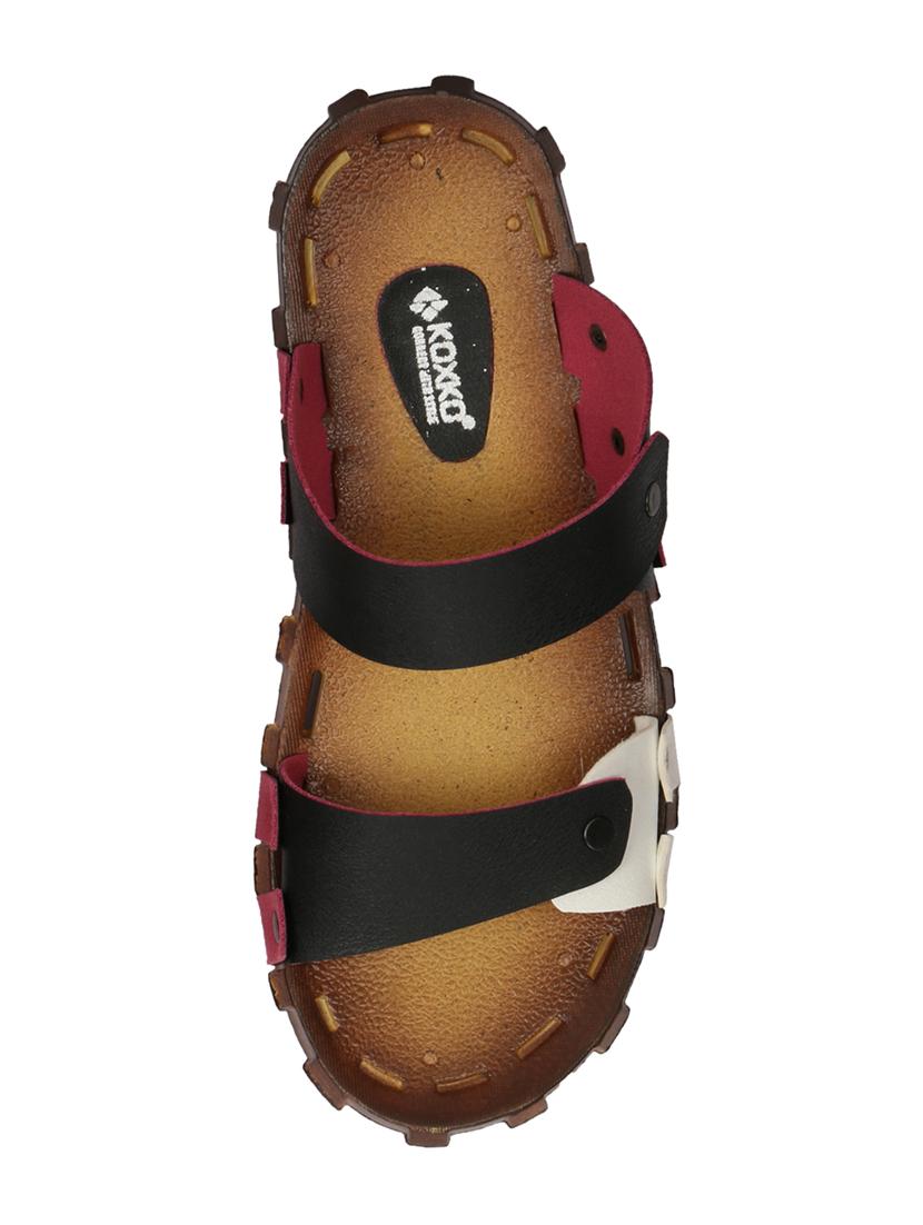 black slip on slippers - 16704510 - Zoom Image - 3