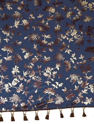 floral printed saree with blouse - 16704602 - Standard Image - 4