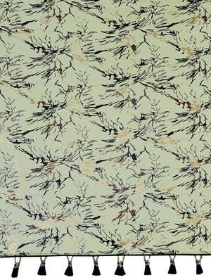abstract printed saree with blouse - 16704604 - Standard Image - 4