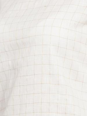 checkered straight kurta - 16704607 - Standard Image - 4