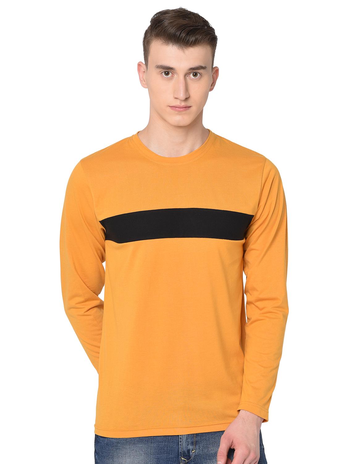 yellow striped t-shirt - 16704767 - Zoom Image - 1