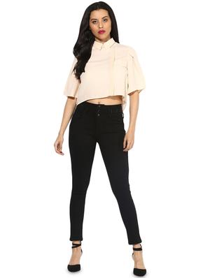 bell sleeved crop shirt - 16704858 - Standard Image - 4
