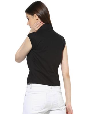 embellished detail v-neck top - 16704922 - Standard Image - 3