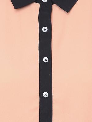 color block sleeveless top - 16705090 - Standard Image - 5