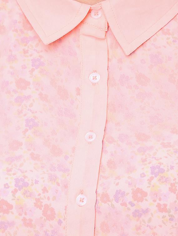 shirt collar layered shirt - 16705094 - Zoom Image - 5