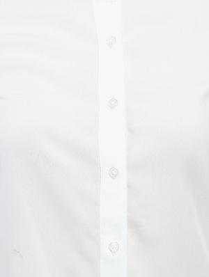 bishop sleeved lace detail shirt - 16705114 - Standard Image - 5