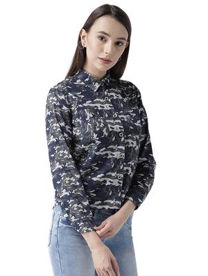 long sleeved camouflage shirt - 16705282 - Standard Image - 2