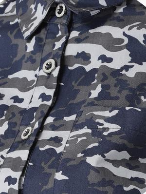 long sleeved camouflage shirt - 16705282 - Standard Image - 5