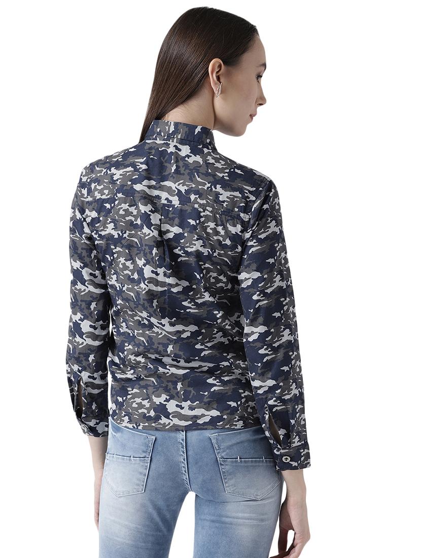 long sleeved camouflage shirt - 16705282 - Zoom Image - 3