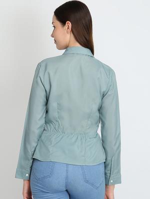 long sleeved solid shirt - 16705290 - Standard Image - 3