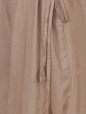 side tie up flared palazzo - 16705534 - Standard Image - 4