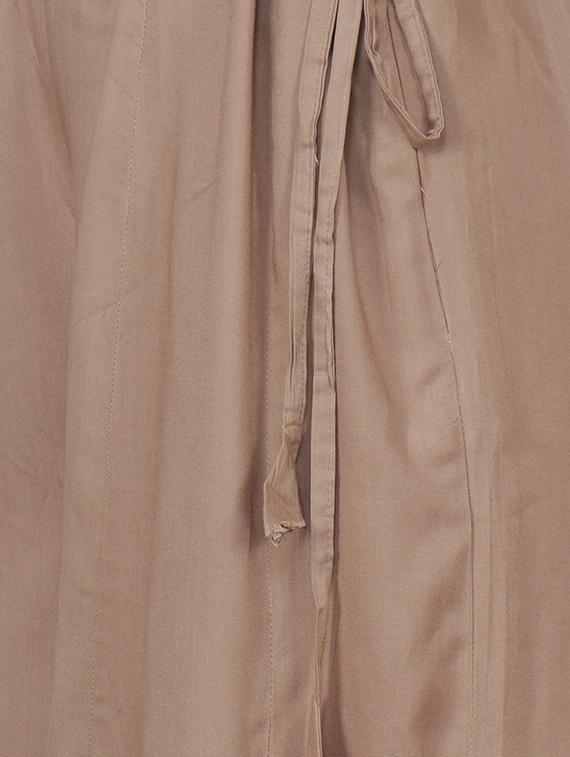 side tie up flared palazzo - 16705534 - Zoom Image - 4