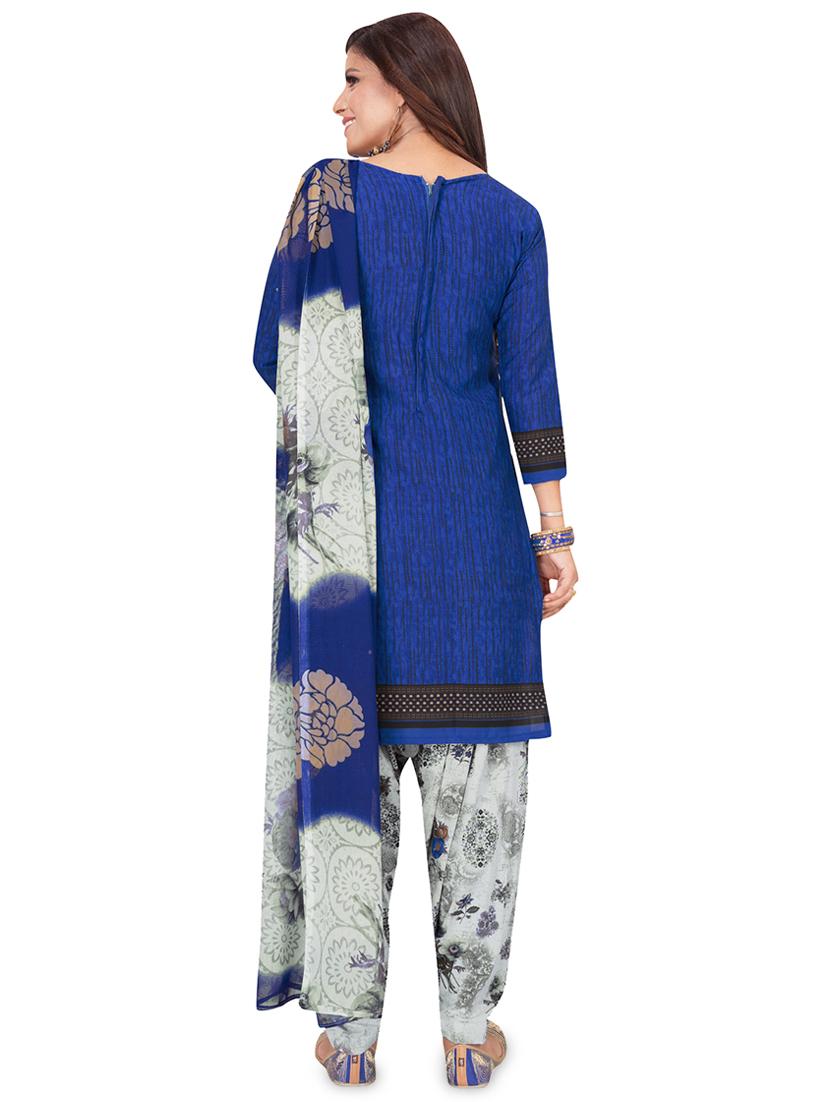 printed unstitched suit - 16705608 - Zoom Image - 2