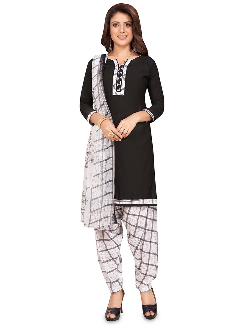 printed unstitched suit - 16705626 - Zoom Image - 1