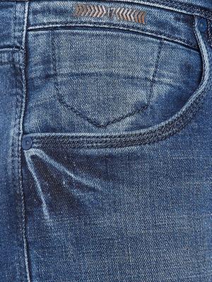 blue light washed denim jeans - 16705998 - Standard Image - 5