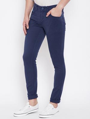 blue plain denim jeans - 16706003 - Standard Image - 2