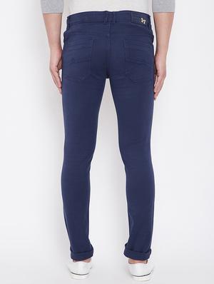 blue plain denim jeans - 16706003 - Standard Image - 3