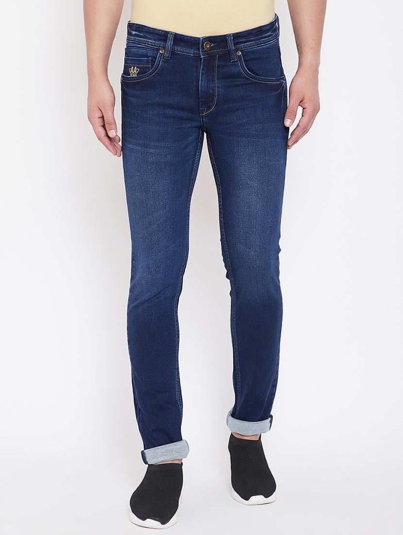 blue light washed denim jeans - 16706004 - Zoom Image - 1