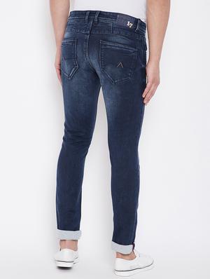 blue light washed denim jeans - 16706010 - Standard Image - 3