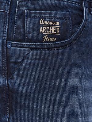 blue light washed denim jeans - 16706010 - Standard Image - 5