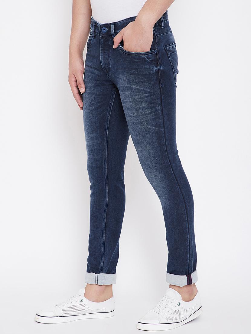 blue light washed denim jeans - 16706010 - Zoom Image - 2