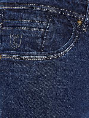 blue solid plain jeans - 16706016 - Standard Image - 5