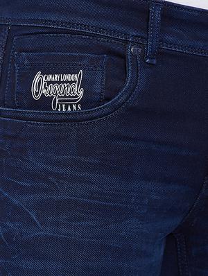 blue light washed denim jeans - 16706023 - Standard Image - 5