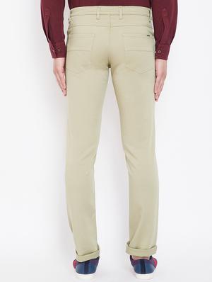 green solid chinos - 16706038 - Standard Image - 3