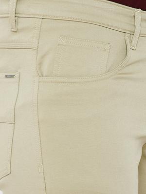 green solid chinos - 16706038 - Standard Image - 5