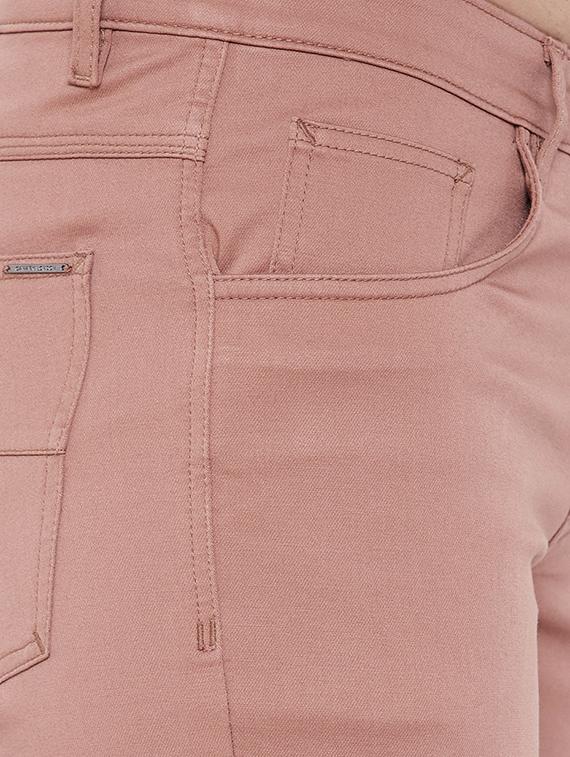 red solid chinos - 16706039 - Zoom Image - 5