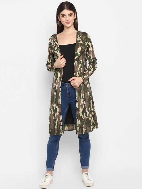 printed regular shrug - 16706247 - Standard Image - 1